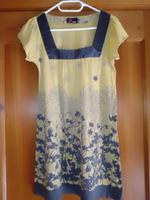 YUMI Kleid Gr. M, gelb-grau, auch gut als Tunika üb.Jeans tragbar Niedersachsen - Isenbüttel Vorschau