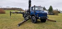 Mercedes-Benz Unimog 2450 /L38 mit HIAB 330 Kran Mecklenburg-Vorpommern - Zinnowitz Vorschau