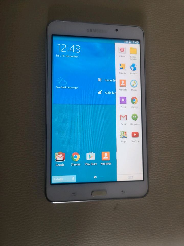 Tablet Samsung Tab 4  weiß 7 Zoll in Zirndorf