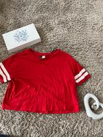 Rotes crop Shirt von H&M Thüringen - Stadtilm Vorschau