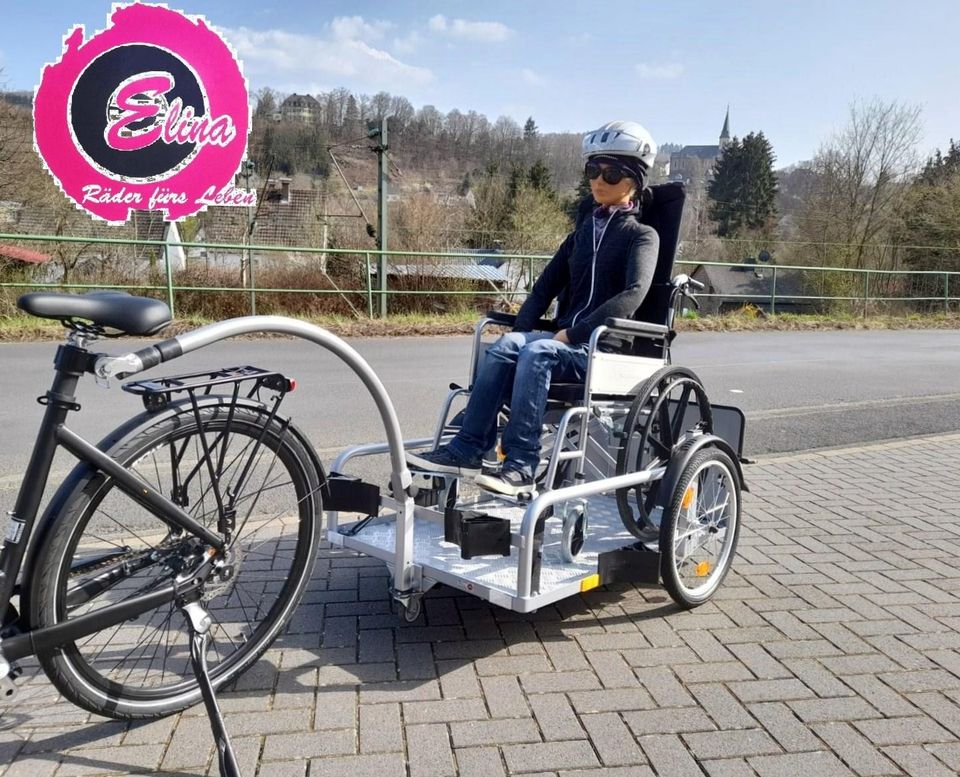 Elina´s Fahrwerk Le Camion Rollstuhl-Fahrrad Fahrrad-Anhänger  X in Kirchen (Sieg)