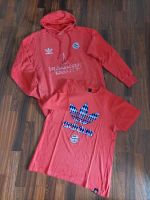 FC Bayern ● retro ● Hoodie & T-Shirt ● Gr. L ● Adidas Bayern - Tiefenbach Kr Passau Vorschau