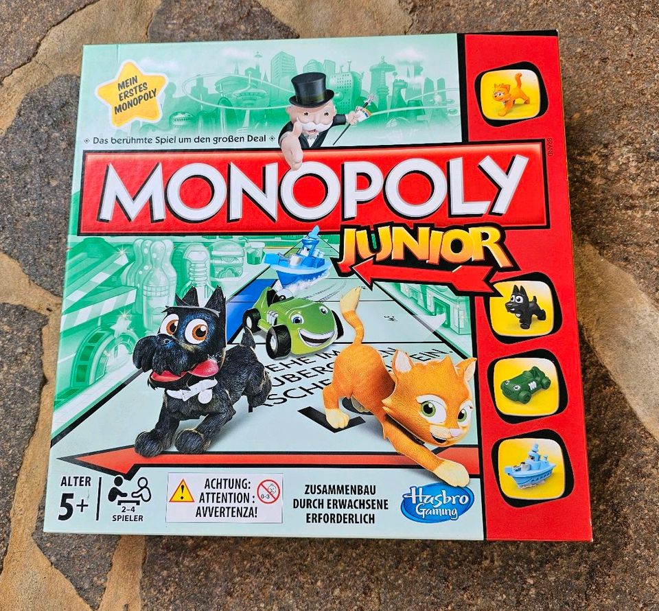 Spiel von Hasbro, Monopoly Junior, ab 5 J. in Germering