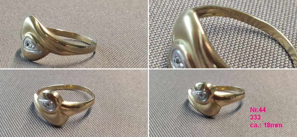 ❤ Süße Ohrstecker 925 Silber Schmuck Ohrring Herz-Ohrringe in Oberkrämer