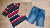 3-teiliges Paket/2 x Bermuda-Hosen und 1 x Poloshirt in Gr. 128 Bayern - Kaufbeuren Vorschau