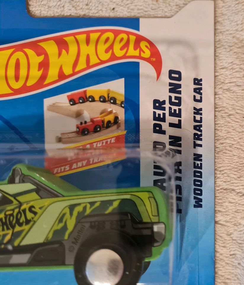 Hot Wheels Wooden Track Car Holz Auto (Neu) in Dorsten