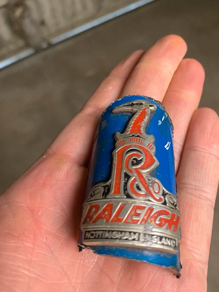 Raleigh Emblem  headbadge, Rennrad, campgnolo 1980er in Eckental 