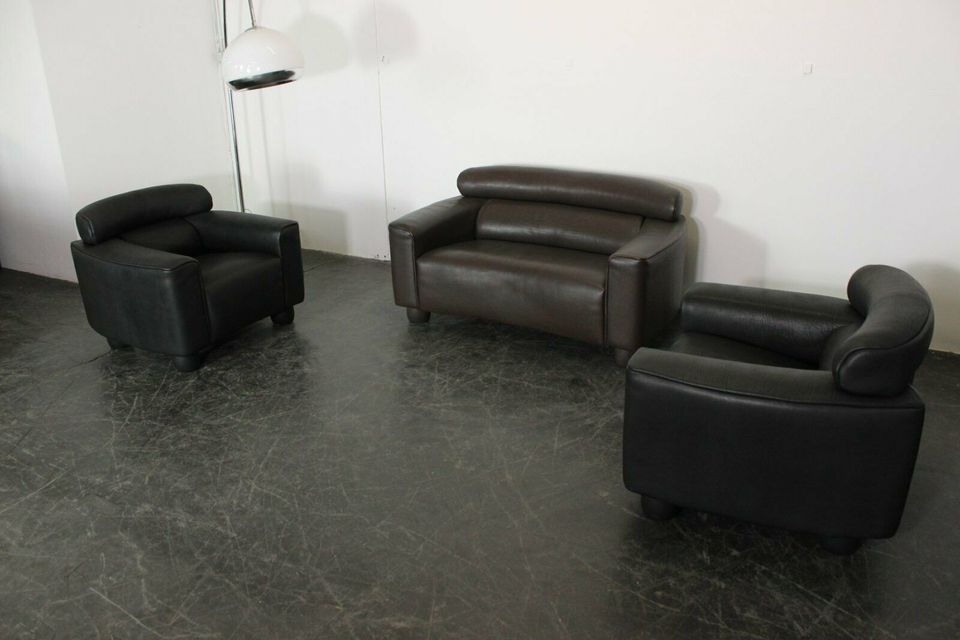 ◣De Sede Ds 45 Büffel Ledersofa Design Klassiker desede Neck cor in Höchst im Odenwald