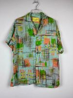 Vintage Crazy Pattern Hemd - Retro Shirt - Oldschool - 90s- Gr. L Niedersachsen - Neuenhaus Vorschau