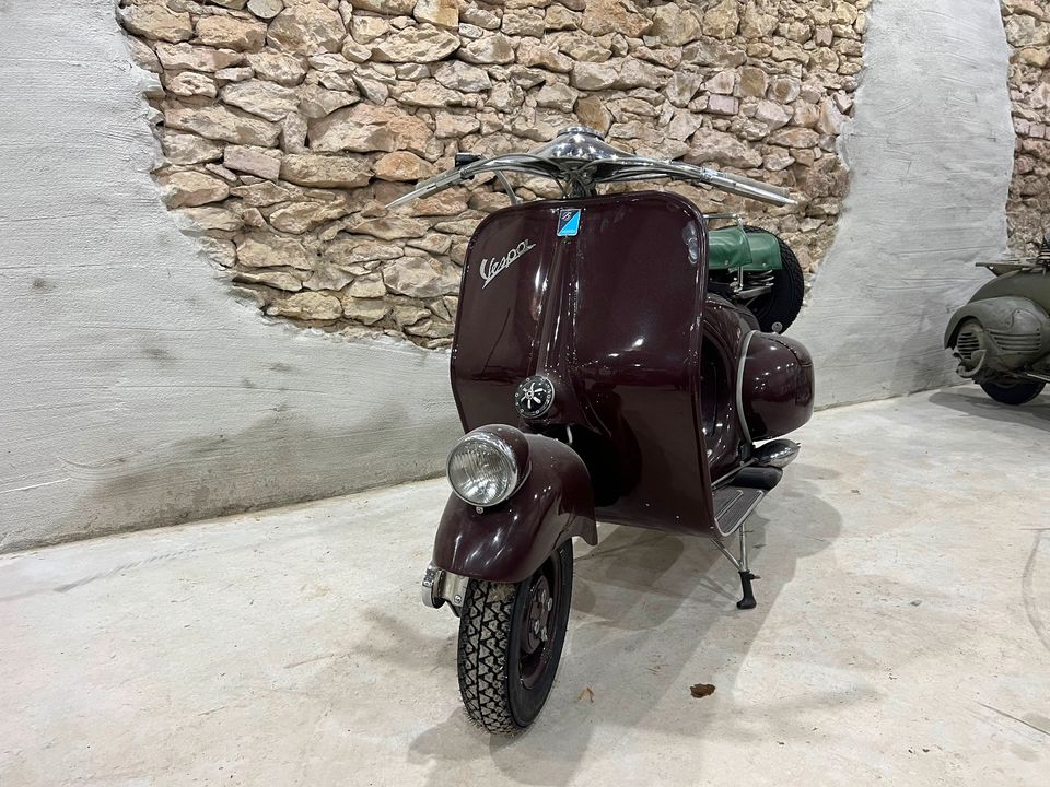 Vespa Hoffmann 125 Bj 53 Bacchetta deutsche Papiere TÜV in Bad Abbach