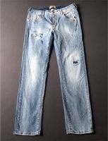 GANG Jeans Skinny Stretch Hose Gr. 40/42 blau destroyed used Nordrhein-Westfalen - Neuss Vorschau