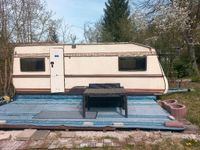 Verkauf von Wohnwagen Camper auf Dauerstellplatz Bayern - Greding Vorschau