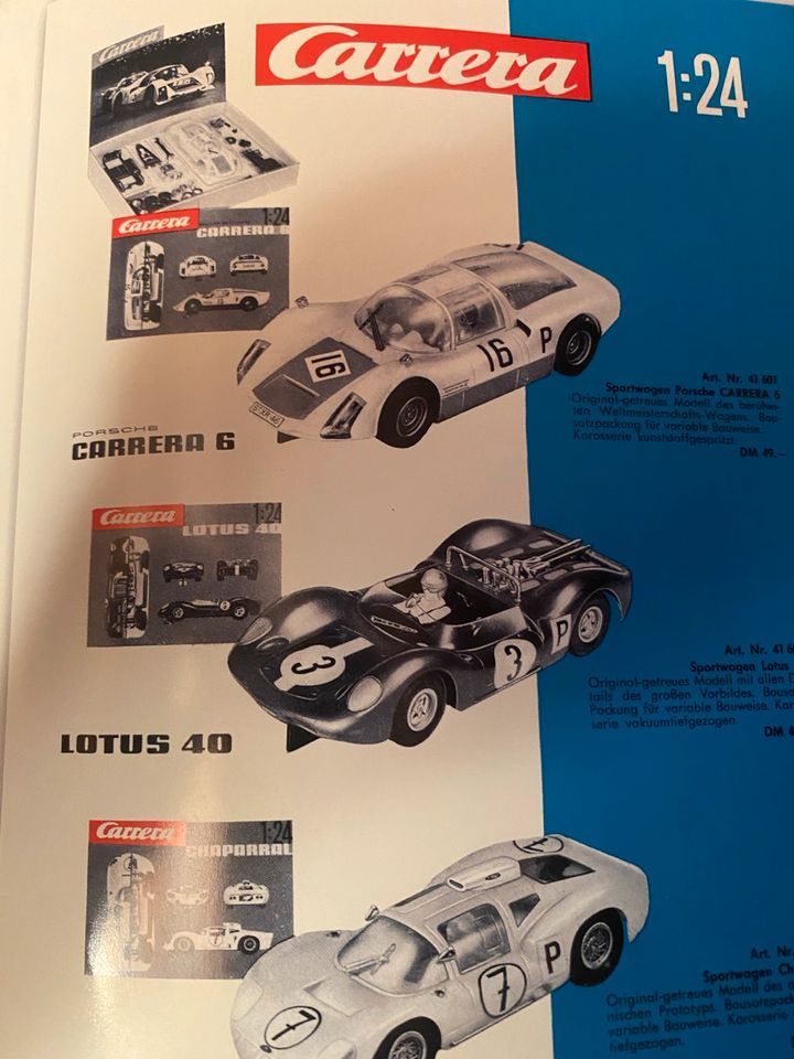 carrera 124 bausatzkartons, chaparral, carrera 6 usw in Karlsruhe