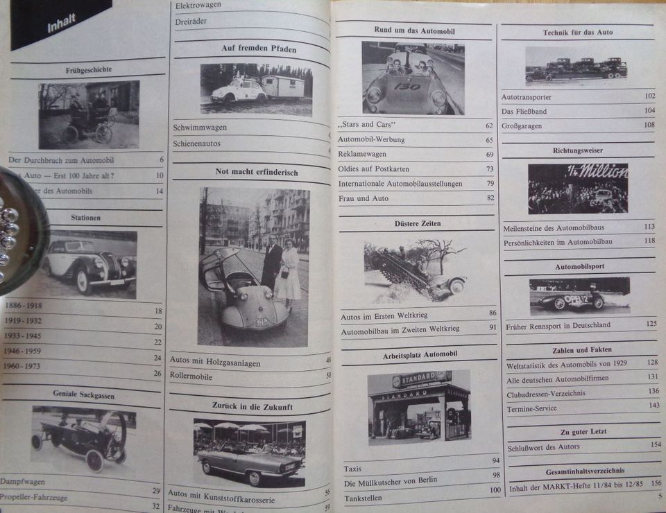 MARKT - 100 Jahre Autom., Oldtimer Zeitschrift (SH. Nr. 2 !) 1986 in Wetzlar