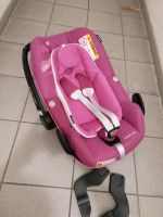 Babyschale Maxi Cosi Pebble Plus Pink Isofix mit Fußsack Baden-Württemberg - Reutlingen Vorschau