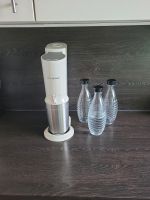 Wassersprudler Sodastream Crystal Glasflaschen weiß Zylinder Glas Baden-Württemberg - Sachsenheim Vorschau