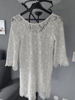 weißer Sommer Pullover in Spitzen Optik, Gr. M Bayern - Karlsfeld Vorschau