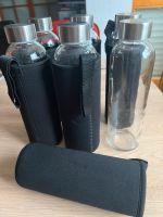 6 Noma Glasflaschen 0,5l mit Edelstahldeckel und Neoprenhülle Bayern - Gilching Vorschau