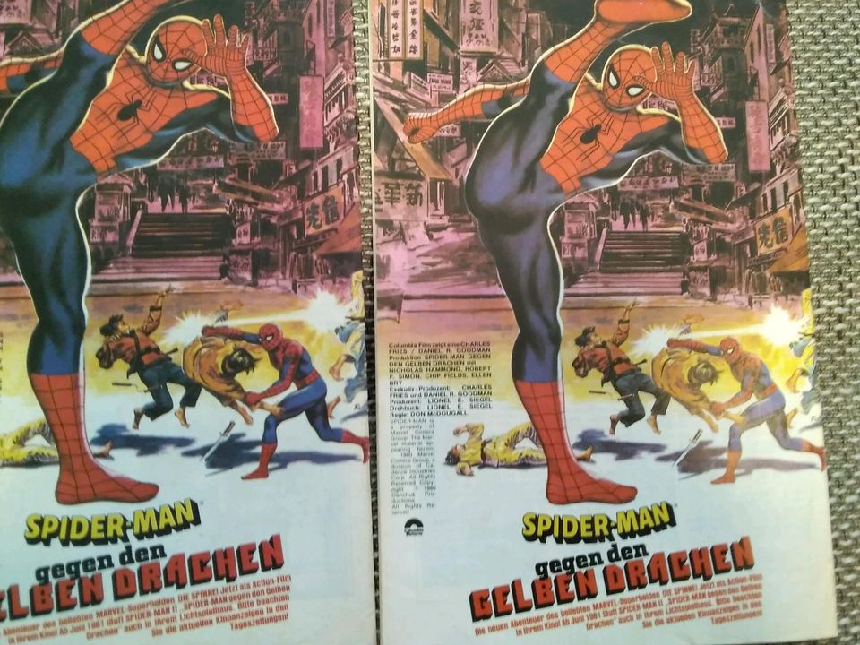 Comics Die Spinne Marvel Spiderman 70er 80er Jahre in Voerde (Niederrhein)