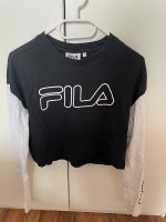 Fila langärmliges Shirt in schwarz/weiß Düsseldorf - Eller Vorschau