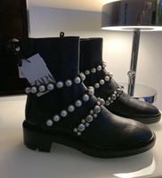 Zara Boots aus Leder Gr. 38 | NEU Stiefel Hamburg-Mitte - Hamburg Altstadt Vorschau