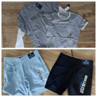 Neu Paket 2 Shorts 2 Shirts Hollister Gr. S 176 blau grau Nordrhein-Westfalen - Krefeld Vorschau