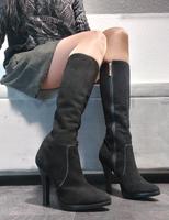 Buffalo Wildleder Echtleder High Heels Stiefel Nordrhein-Westfalen - Borken Vorschau