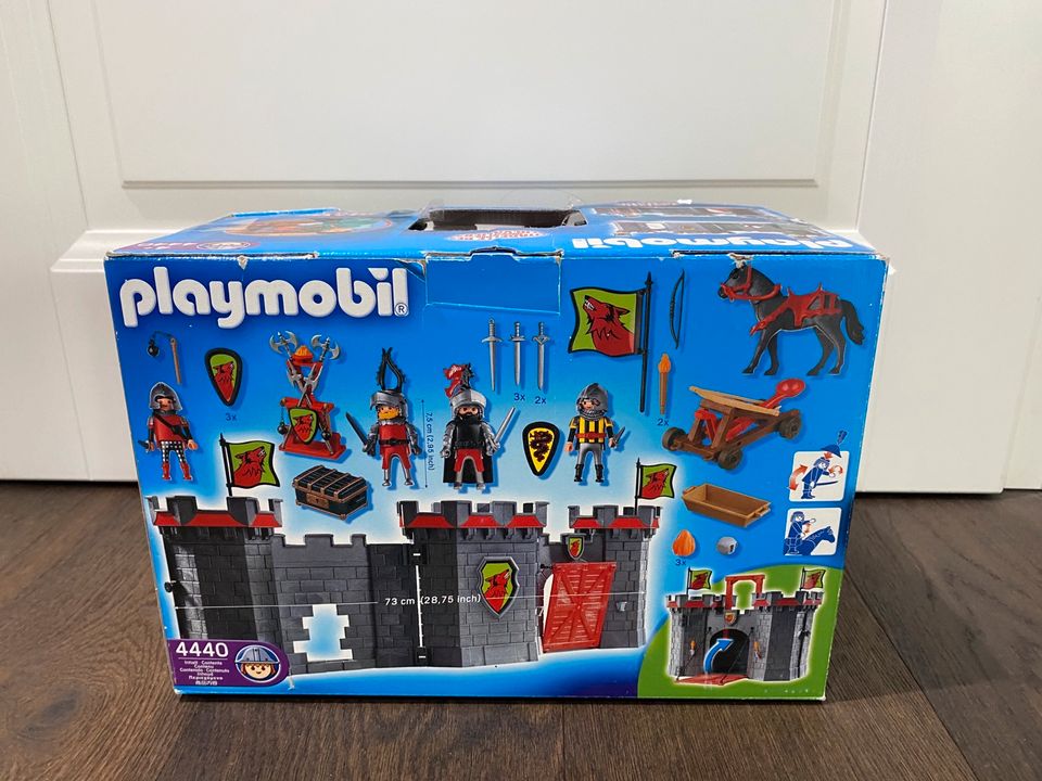 Playmobil 4440 Ritterburg zum Mitnehmen - nahezu komplett in OVP in München  - Thalk.Obersendl.-Forsten-Fürstenr.-Solln | Playmobil günstig kaufen,  gebraucht oder neu | eBay Kleinanzeigen ist jetzt Kleinanzeigen