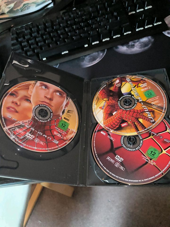 Spiderman DVDs 1 - 3 Trilogie in Großefehn