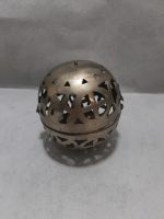 Vintage Messing Potpourri Metall Kugel Indien Patina Silber Deko Niedersachsen - Wolfsburg Vorschau