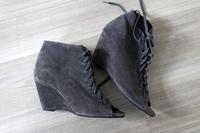 Akira Keilabsatz Wedges / grau taupe / Wildleder / Gr. 40 / Görtz Nordrhein-Westfalen - Recklinghausen Vorschau