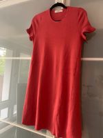 Zara Strickkleid Kleid M Minikleid Coralfarben Coral rot knit München - Sendling-Westpark Vorschau