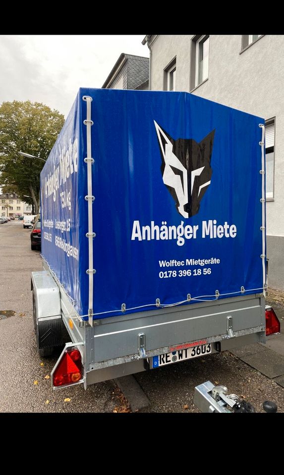 ❌❌Anhänger Mieten 750 kg in Recklinghausen