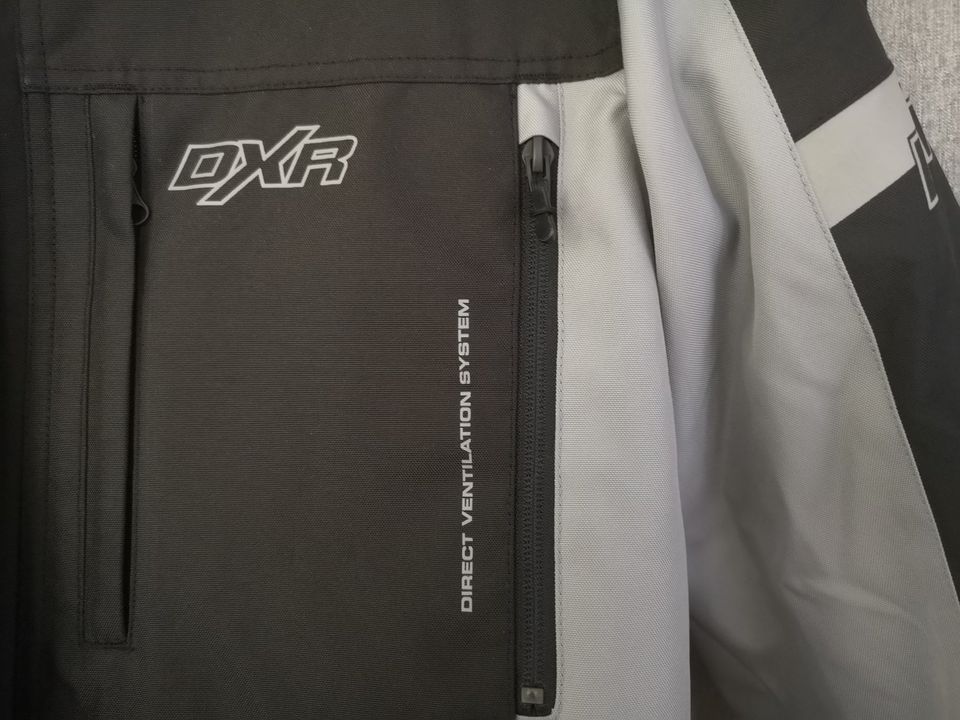 Motorradjacke Rollerjacke DXR Textil Rückenprotektor, wie neu in Neuwied