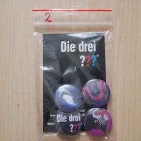 Tüte 2 mit 4 ,,Die drei ???", Buttons, Pins / Die 3 Fragezeichen Hannover - Misburg-Anderten Vorschau