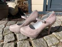 High Heels in rosa/Silber von Tamaris, Größe 39 Bremen - Walle Vorschau