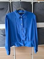 True Vintage Bluse, Frankenwälder, 46, Royalblau Nordrhein-Westfalen - Langenfeld Vorschau