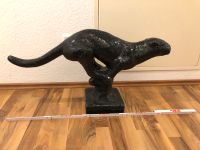 Deko Figur Puma schwarz mit Glassteinen Bayern - Bergrheinfeld Vorschau