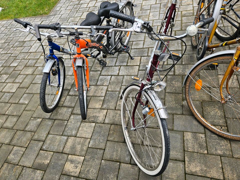 Ich verkaufe  verschiedene  Fahrräder in Höchstadt