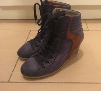 Gr37 Stiefeletten Stiefel echt Leder Keilabsatz Keilstiefel Boots Dortmund - Innenstadt-West Vorschau