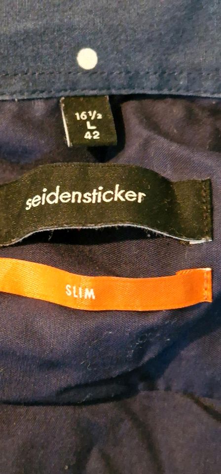 6x extra lange Seidensticker Hemden 42/L slim Fit Set in Overath