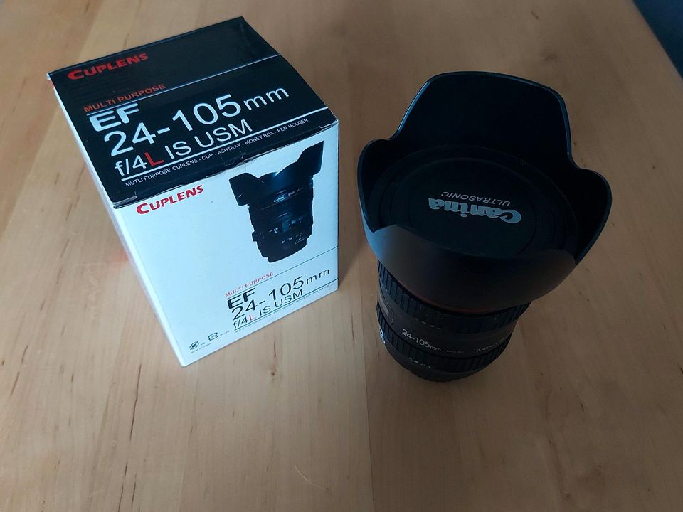 Cuplense EF 24-105 & Camera Mug 70-200 in Mühlheim am Main