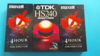 VHS Cassetten 3 STÜCK ungeöffnet TDK, Maxell Hessen - Brechen Vorschau