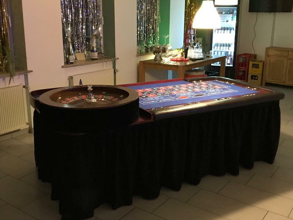 Roulette Tisch mieten - Roulettetisch - Mobiles Casino - Event in Wipperfürth