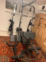 Hammer Fitness Station mit viel Zubehör (Hantelbank) Nordrhein-Westfalen - Kreuzau Vorschau