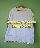 TCHIBO Tunika Shirt Stickerei Lochmuster Weiss 48/50 Hessen - Wiesbaden Vorschau