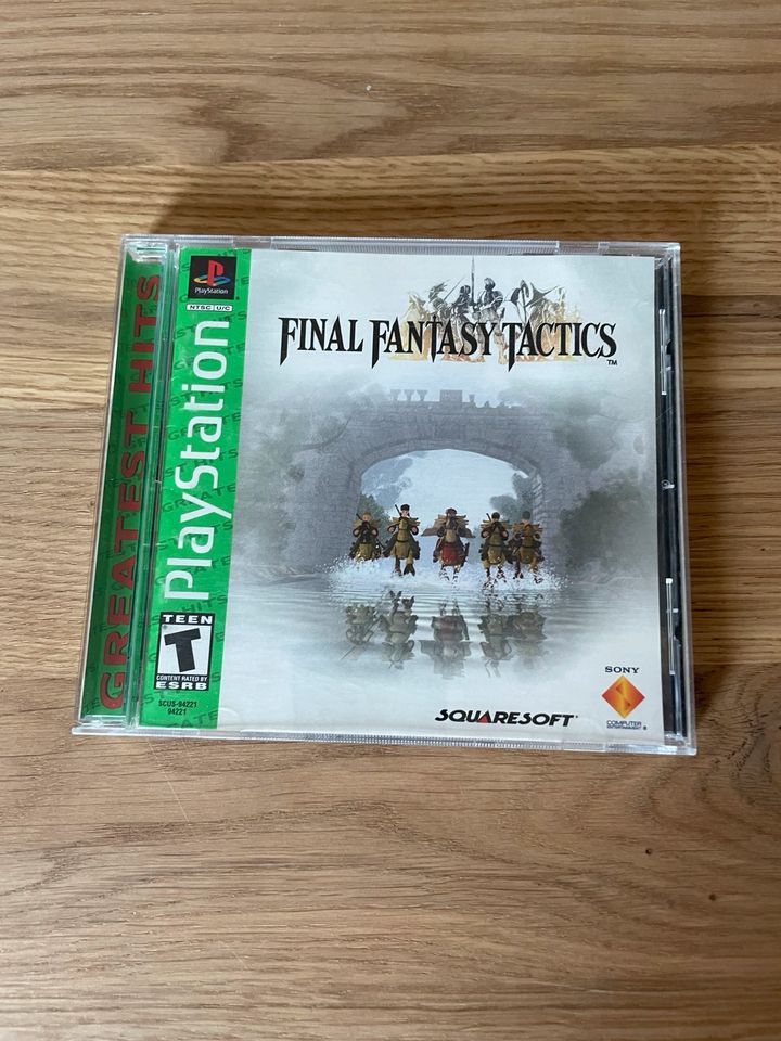 Final Fantasy Tactics „Sammlerstück“ ntsc/us englisch „RARITÄT* in München