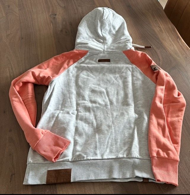 NAKETANO - Hoodie - Gr. XL - grau/apricot - TOP*** in Geiselbach