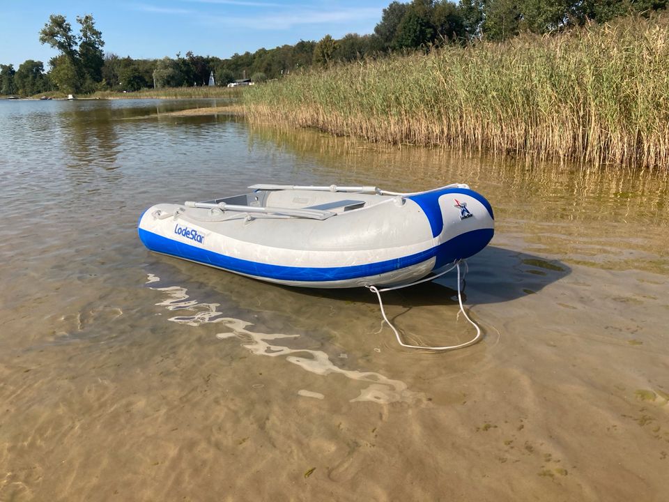 Schlauchboot in Bad Freienwalde