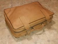 DDR Koffer Tasche braun Lederoptik 65x46x20cm Sachsen-Anhalt - Luso Vorschau